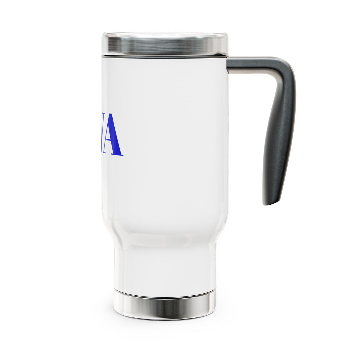 Stainless Steel Travel Mug with Handle, 14oz