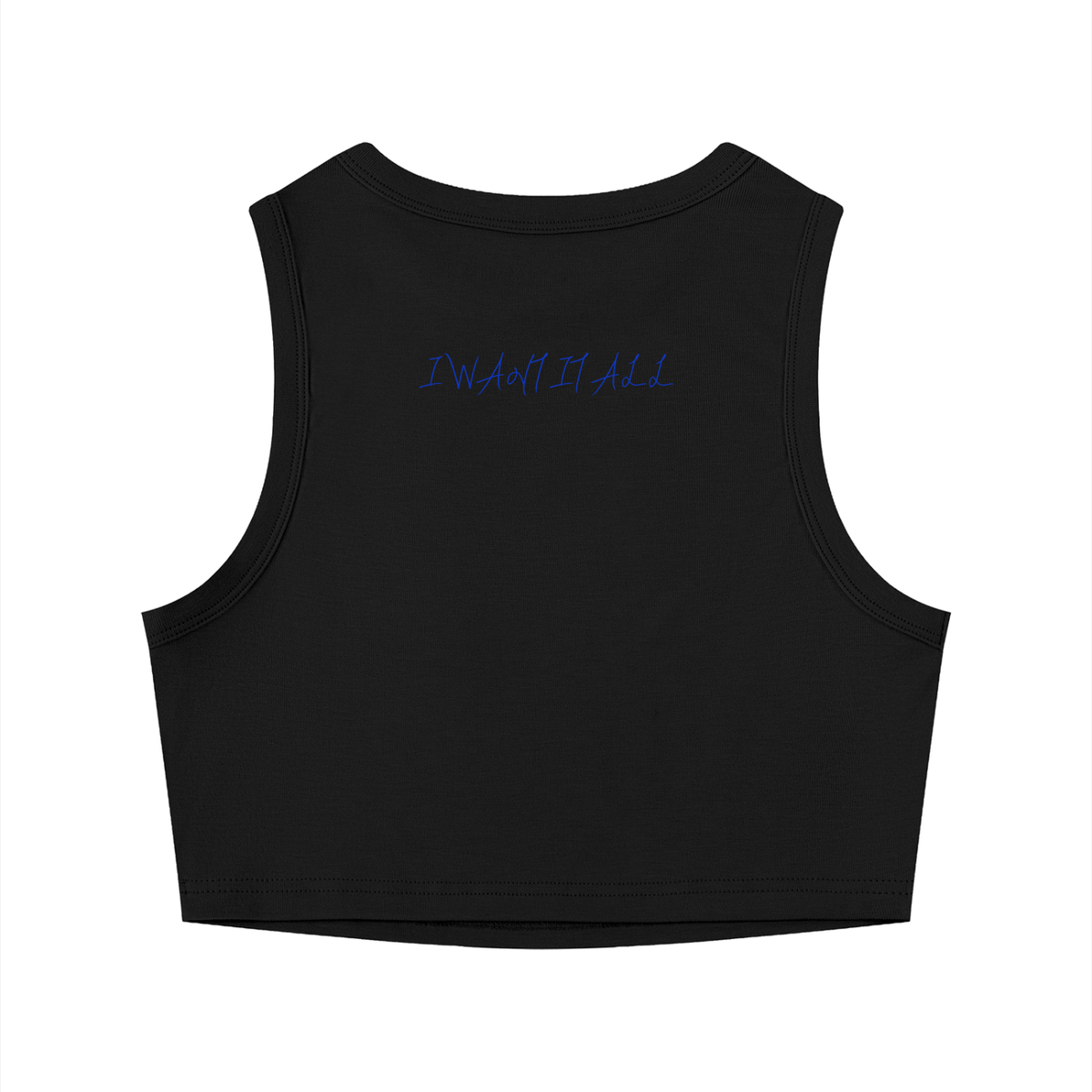 Women's Tight Crewneck Crop Tank Top
