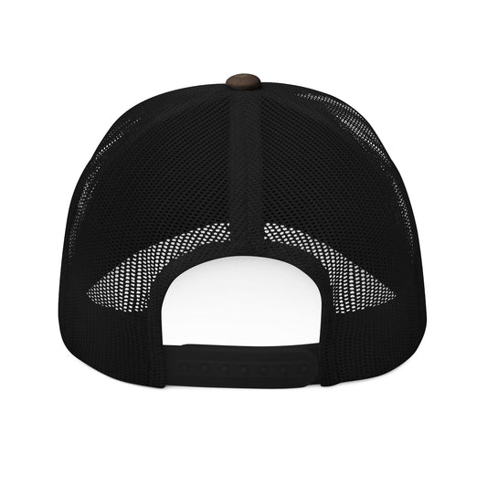 Camouflage Embroidered Trucker Hat for Outdoor Adventures