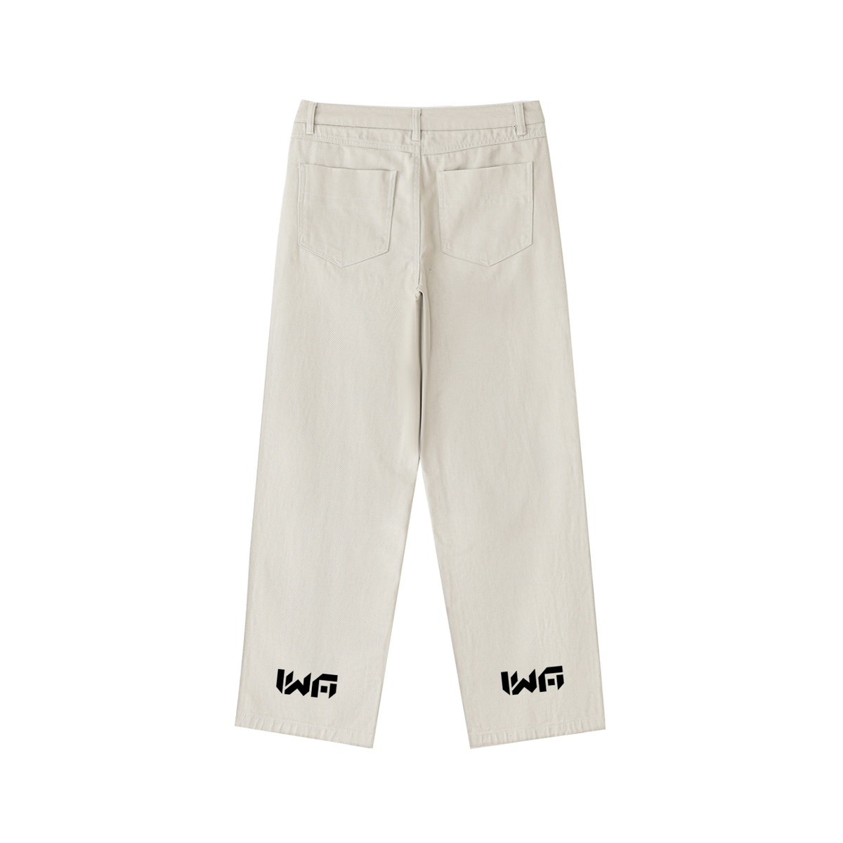 Heavyweight Cotton Straight-Leg Pants