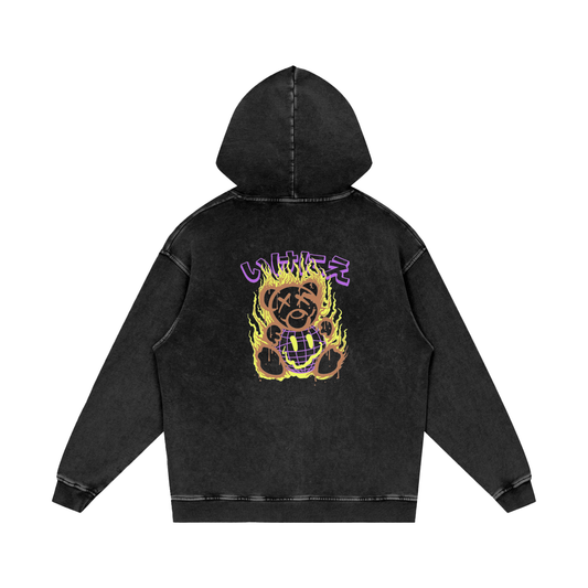 Acid Wash Oversize Hoodie - 420 GSM