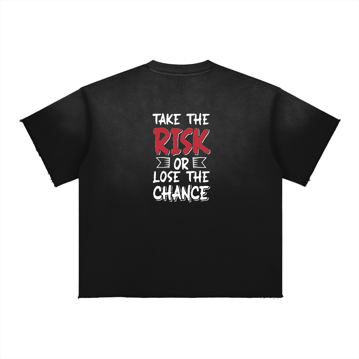 Sun Fade Raw Edge T-Shirt