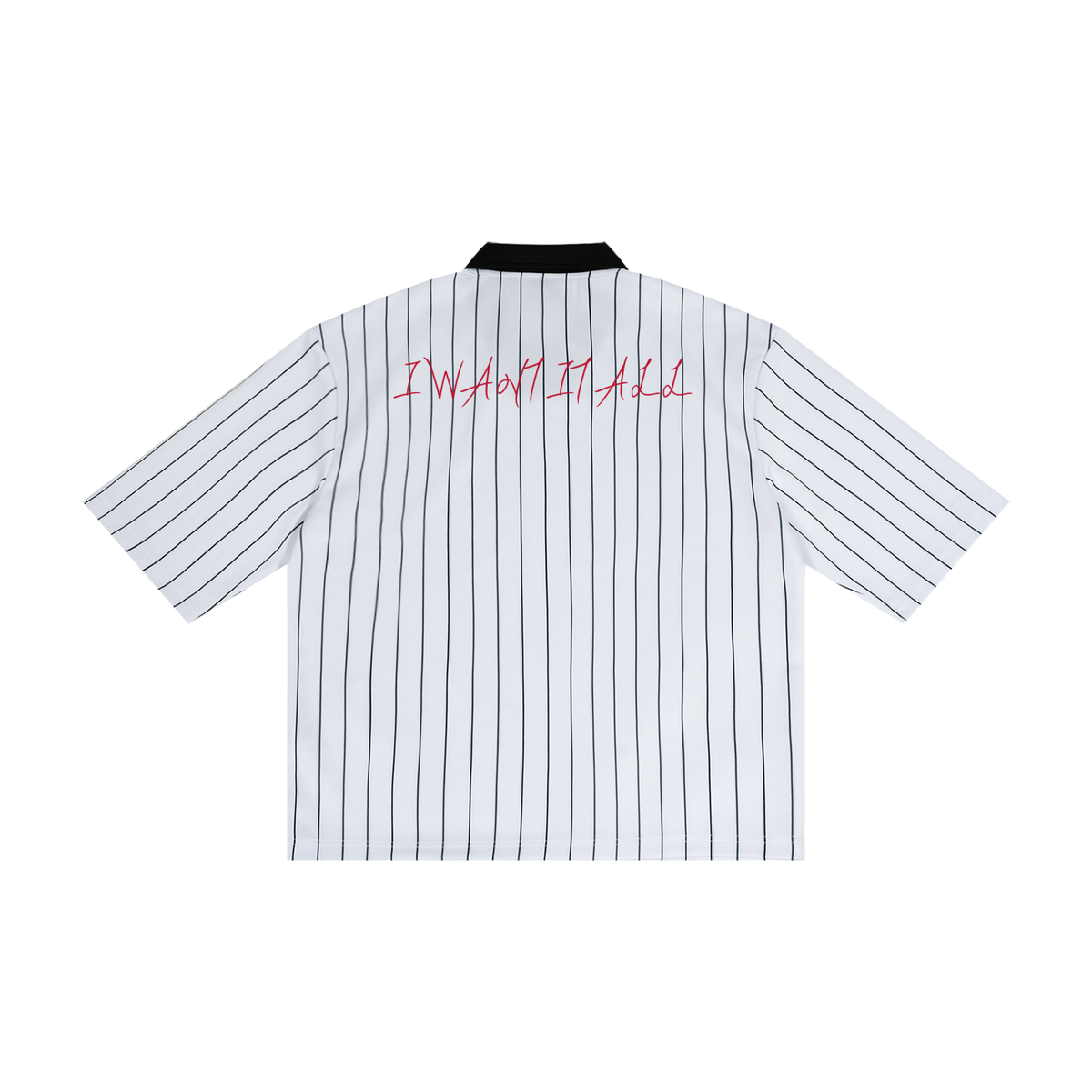 Unisex Pinstripe Collared Soccer Jersey