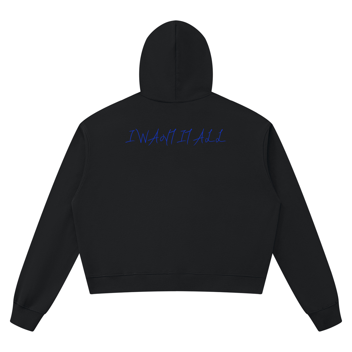 Unisex Boxy Raw Edge Hoodie