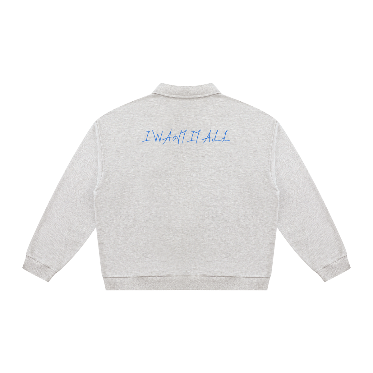 Unisex Oversized Collared Sweatshirt