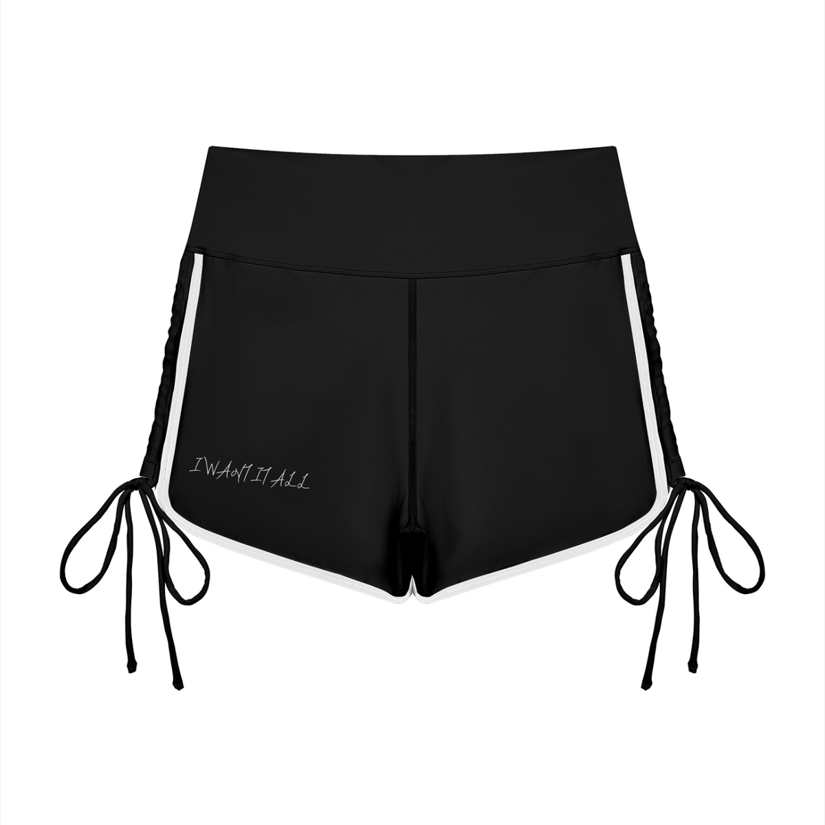 Women’s Color Block High Waisted Yoga Shorts
