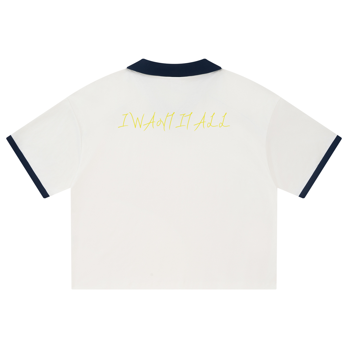 Unisex Collared Piping Boxy Soccer Jersey