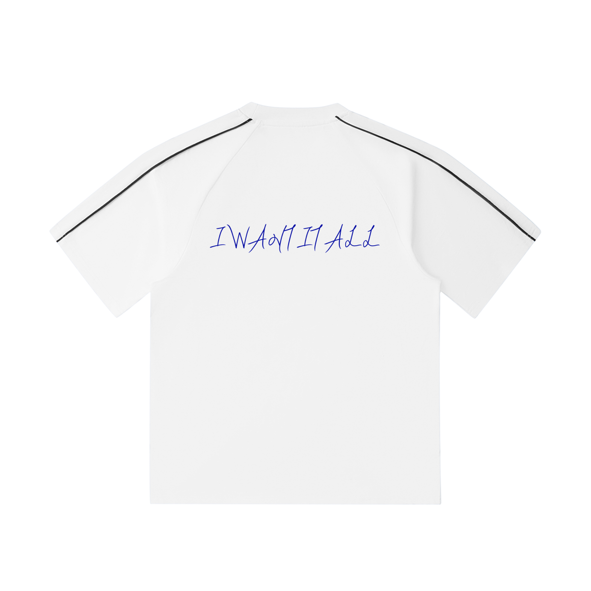 Contrast Stitch Raglan T-Shirt
