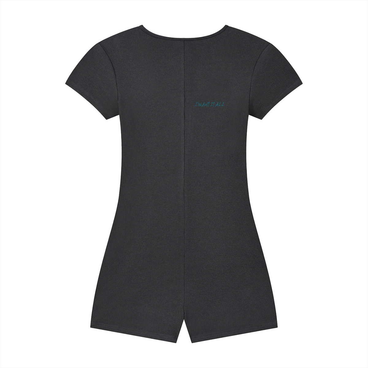 Women's Dual-Function Cape Tie-Waist Romper