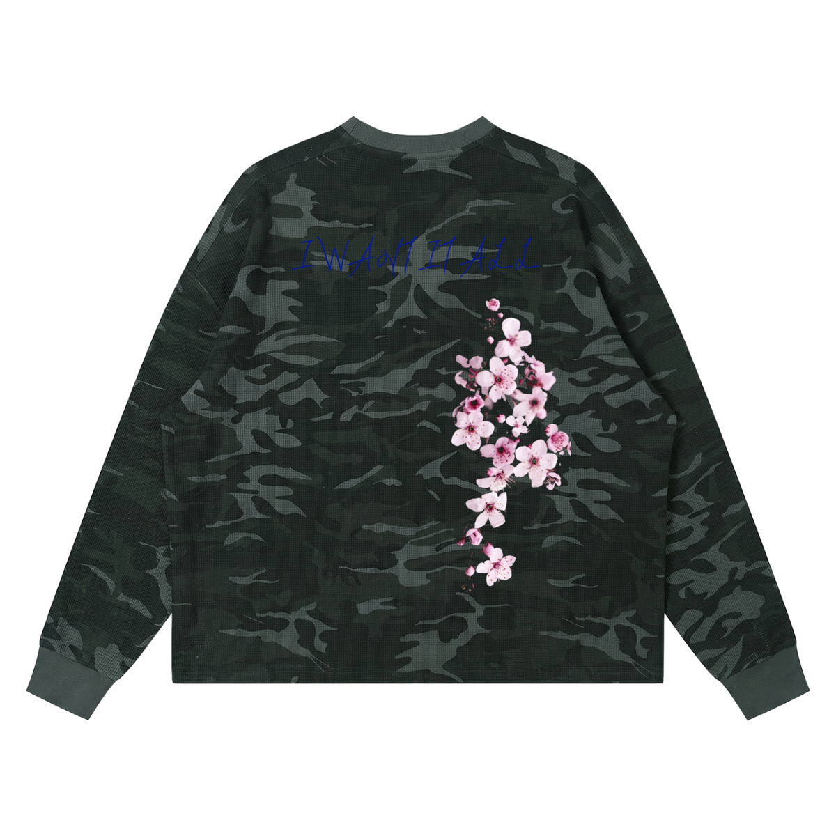 Unisex Waffle Boxy Long Sleeve T-Shirt