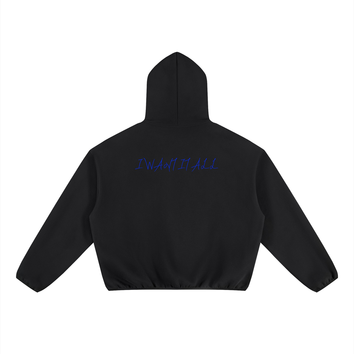 Unisex Boxy Piping Fleece Hoodie