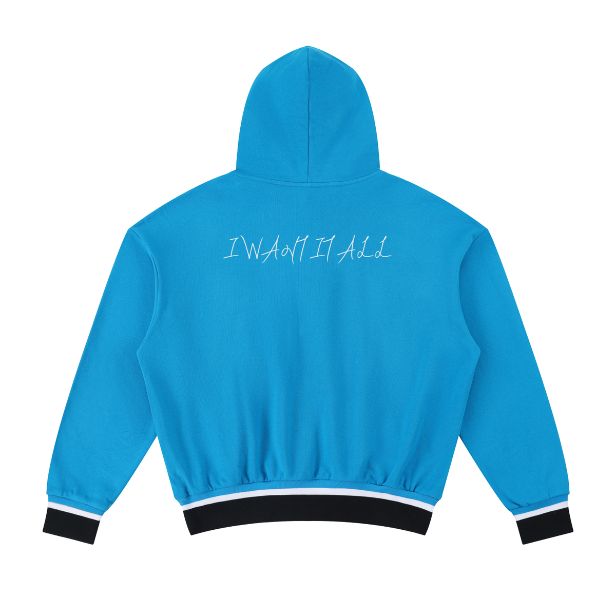 Unisex Oversized Color Block Boxy Hoodie