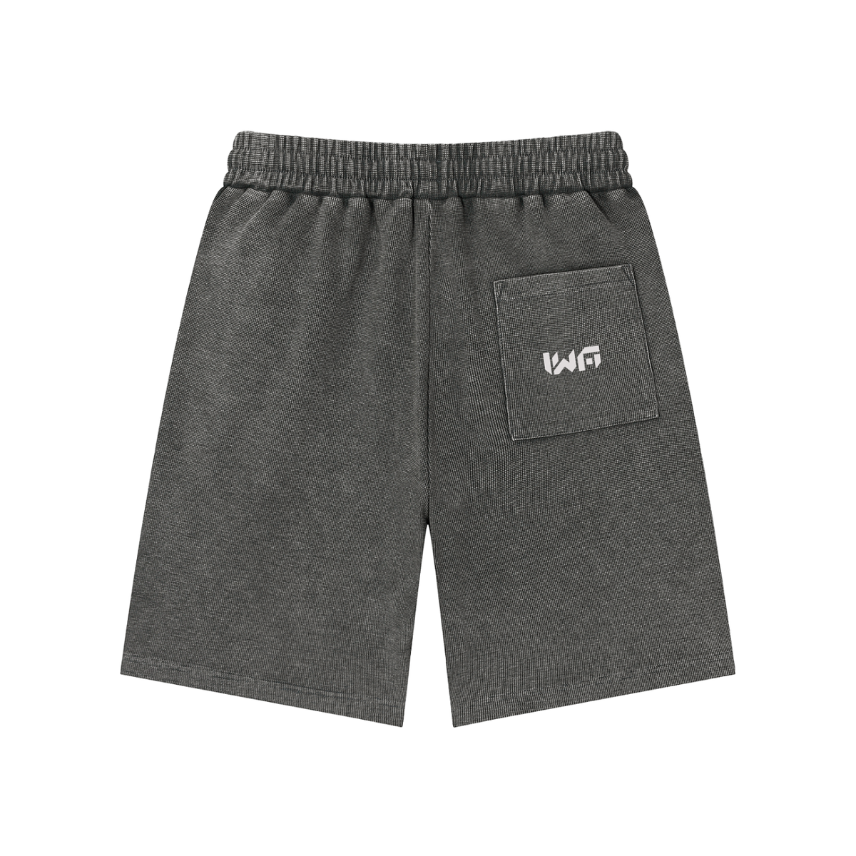 Mineral Wash Waffle Knit Shorts