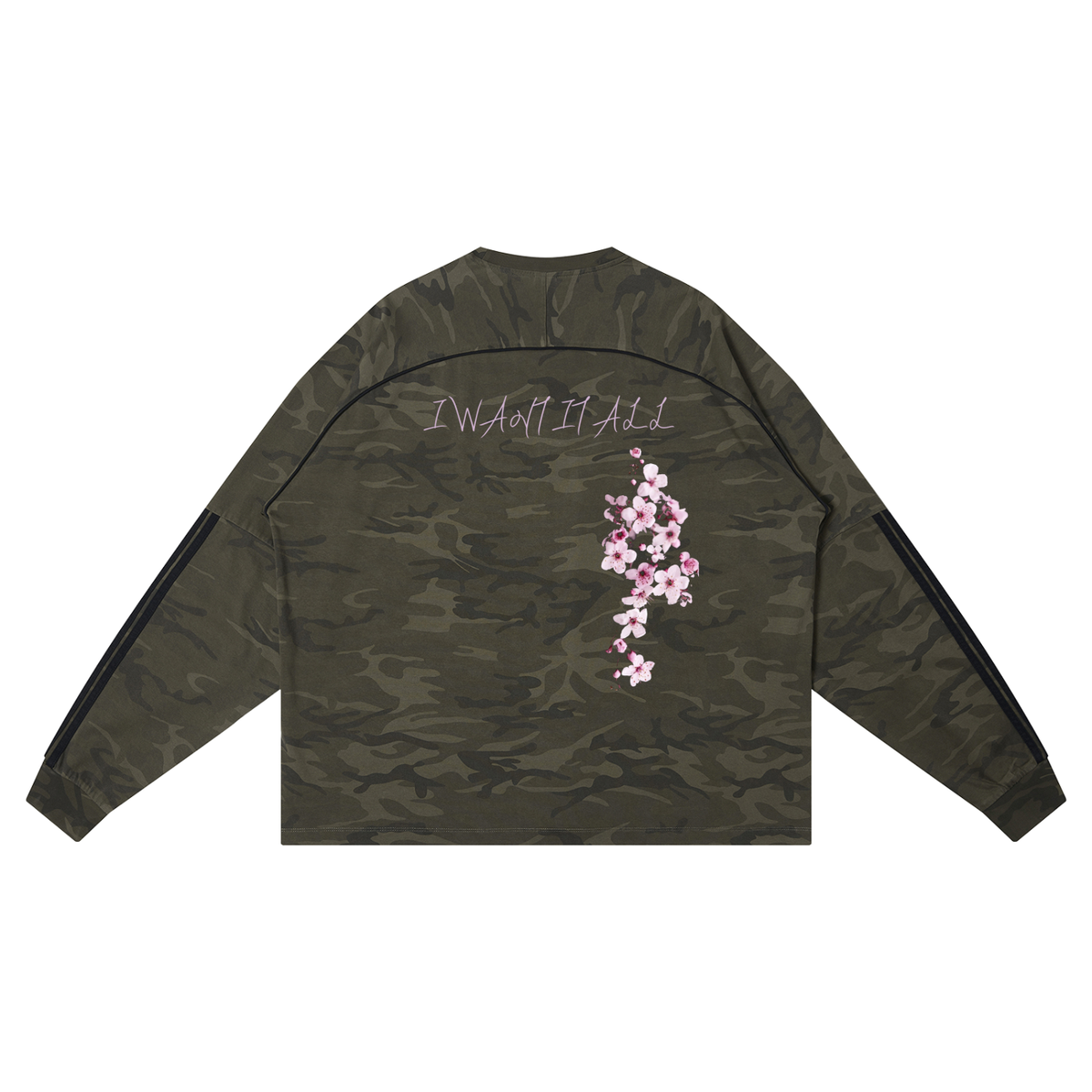 Unisex Camo Loose Long Sleeve T-Shirt
