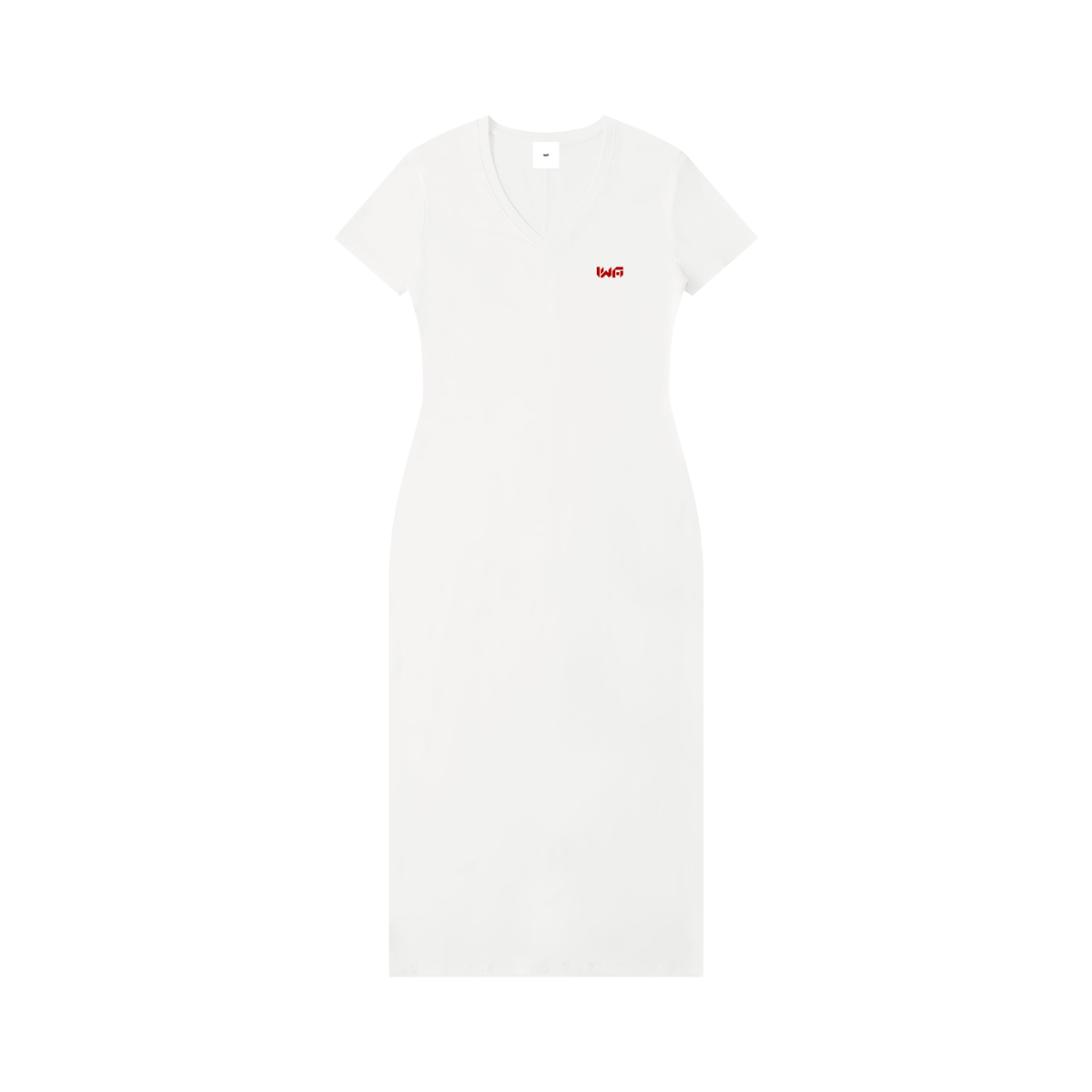 Women's V-Neck Short Sleeve Maxi Dress