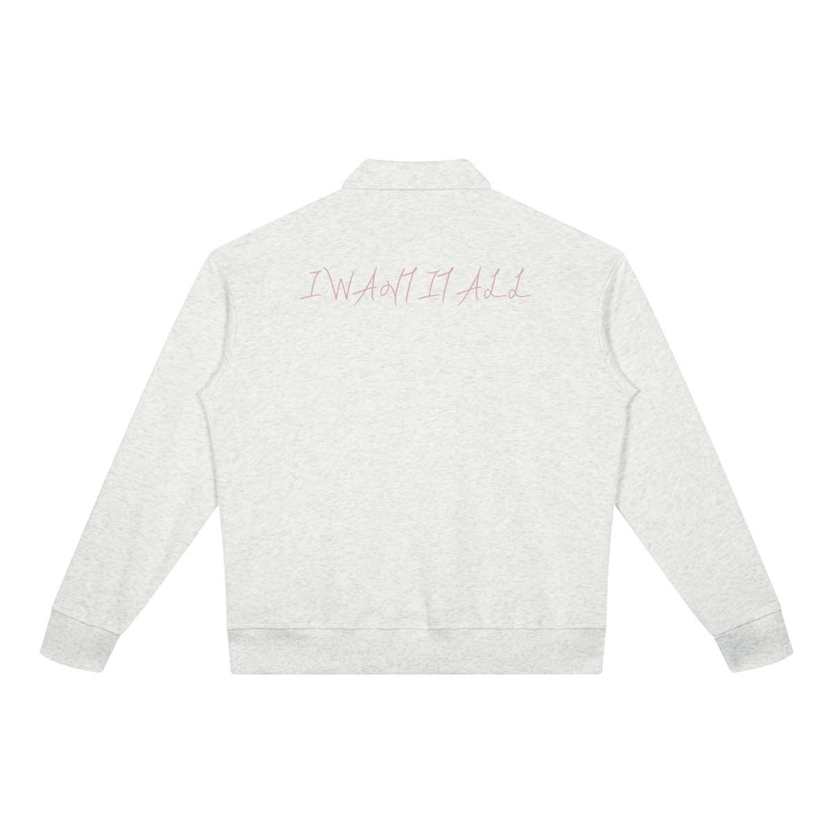 Unisex Boxy Quarter-Zip Sweatshirt