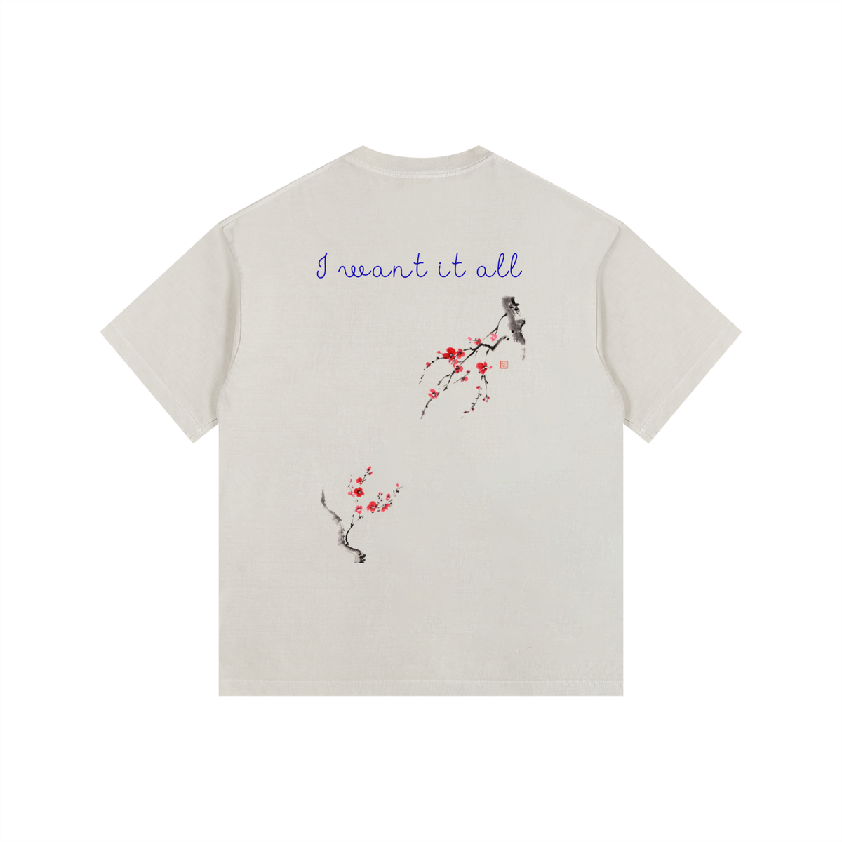 Vintage Washed Oversized Cotton T-Shirt