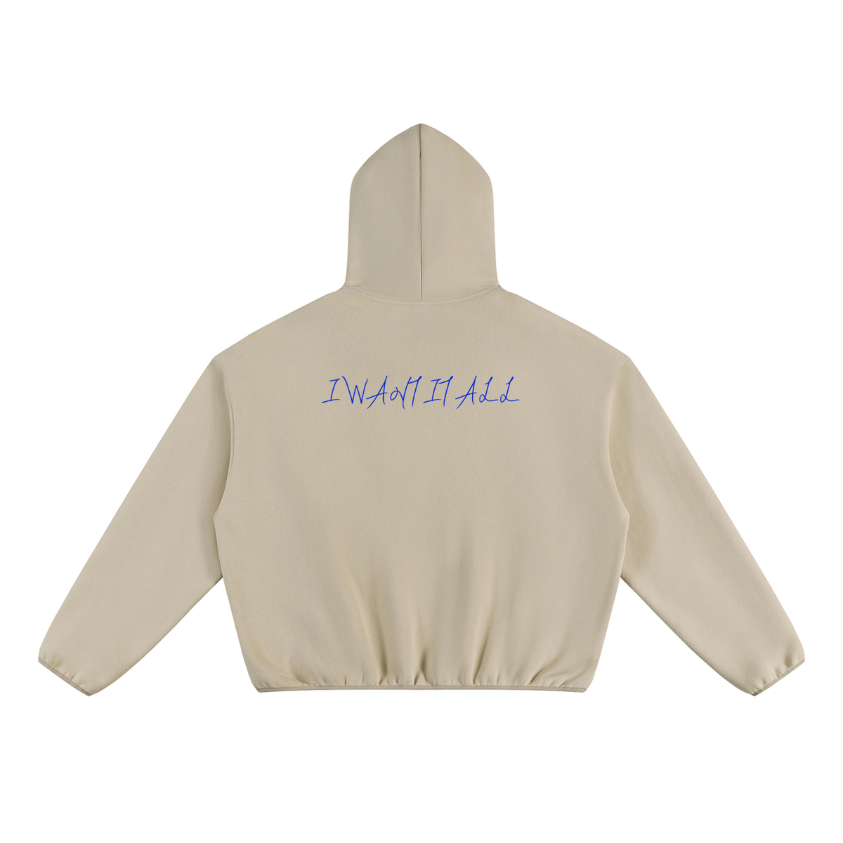 Unisex Boxy Piping Fleece Hoodie