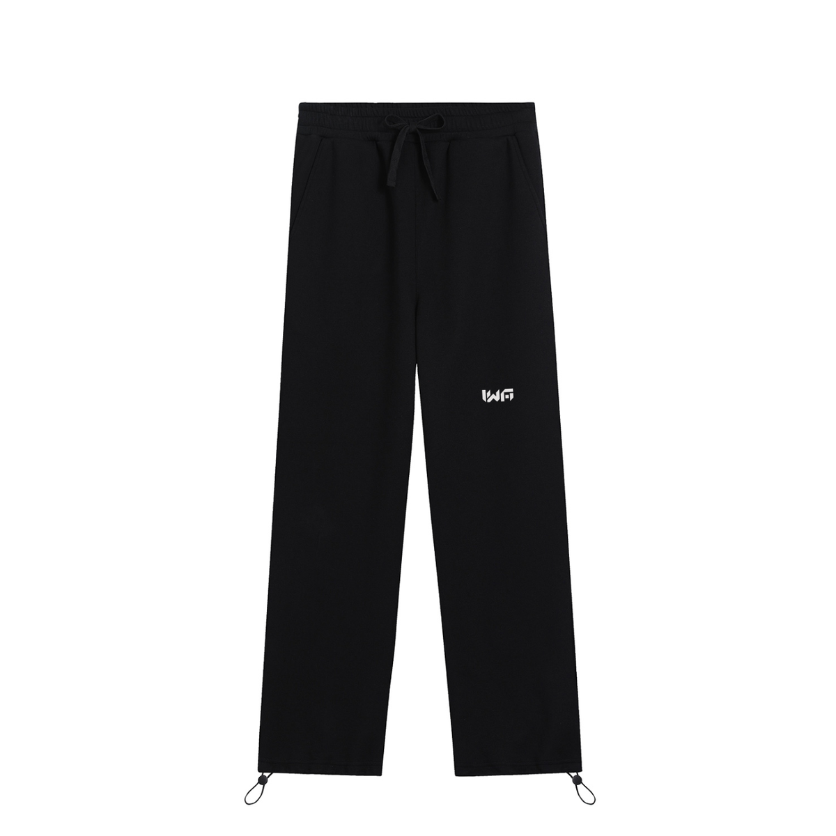 Essential Drawstring Straight-Leg Sweatpants