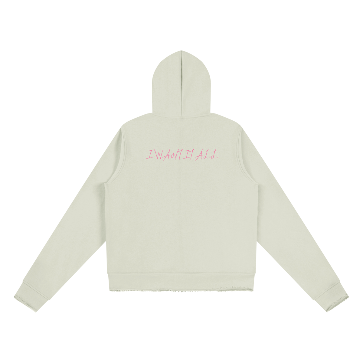 Women’s Raw Edge Full Zip Hoodie