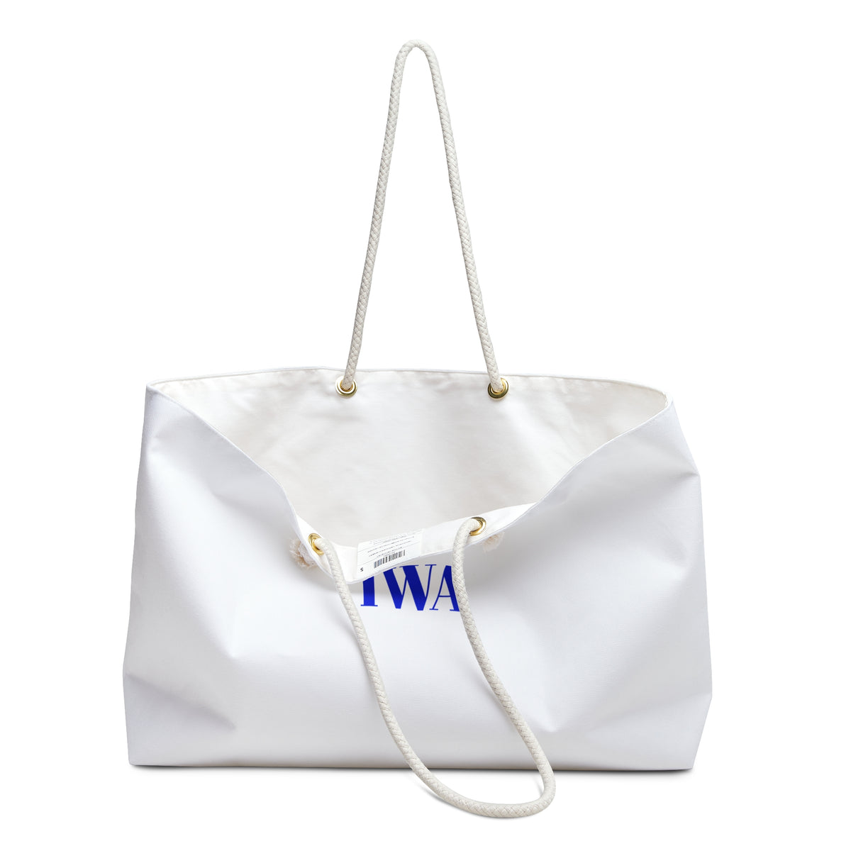 Monogram Weekender Bag – Personalized IWA Canvas Travel Tote