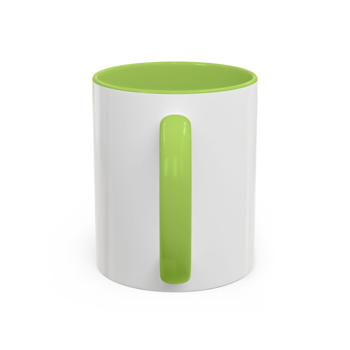 IWA Blue Serif Accent Coffee Mug – 11/15oz Ceramic