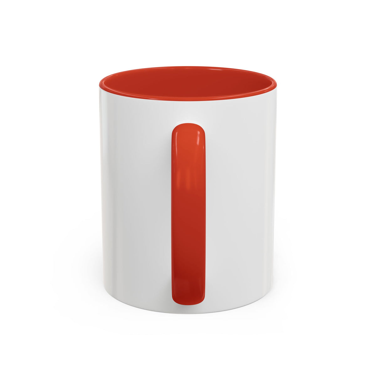 IWA Blue Serif Accent Coffee Mug – 11/15oz Ceramic