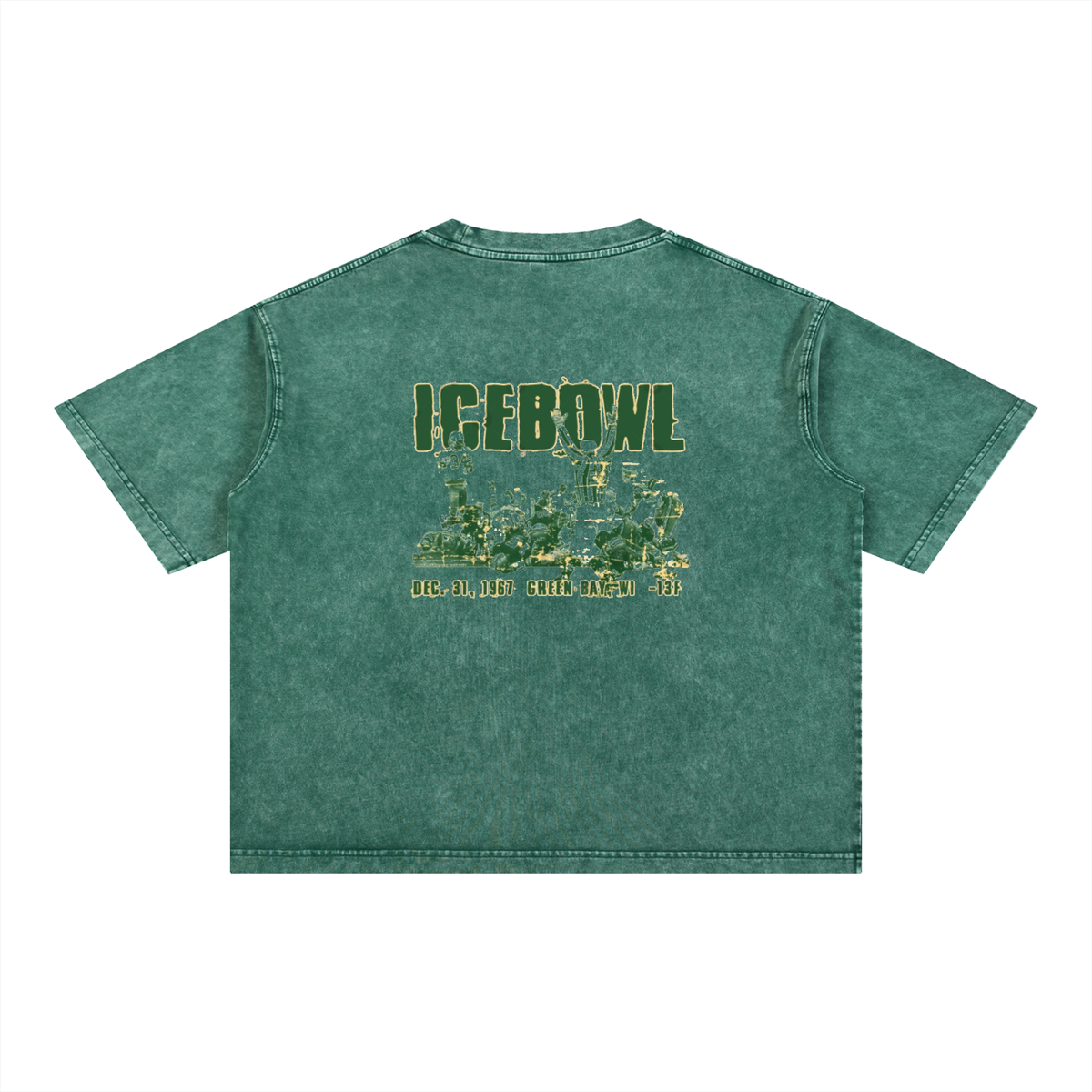 Mineral Wash Boxy Cotton T-Shirt