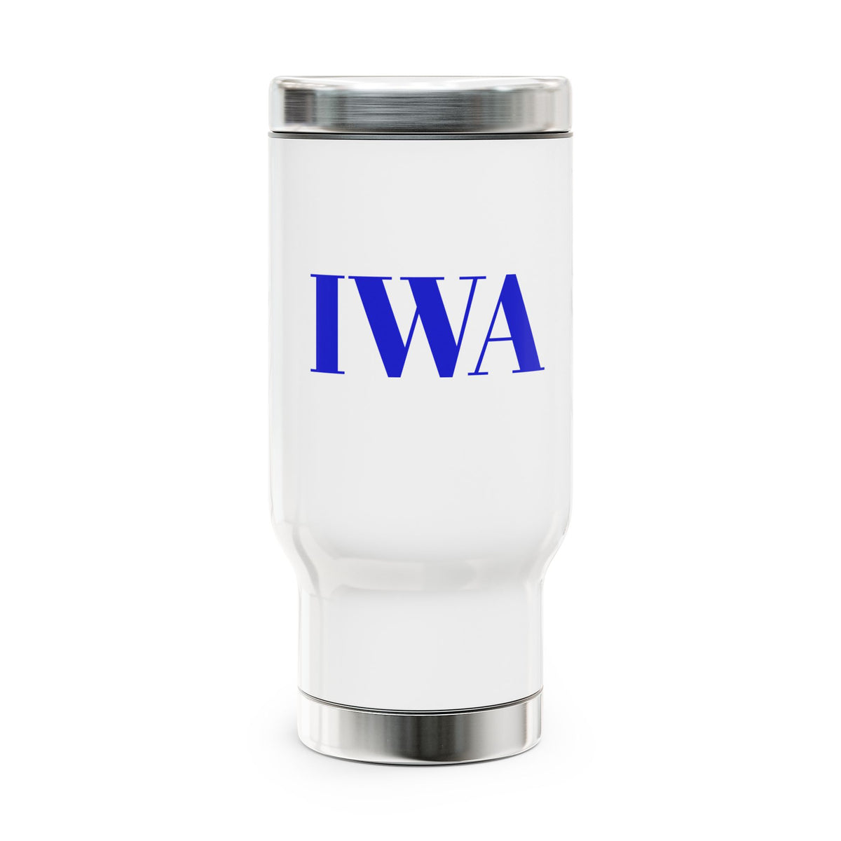 Stainless Steel Travel Mug with Handle, 14oz