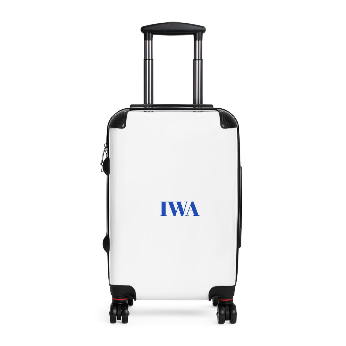 Personalized Carry-On Suitcase — Custom Text Travel Luggage