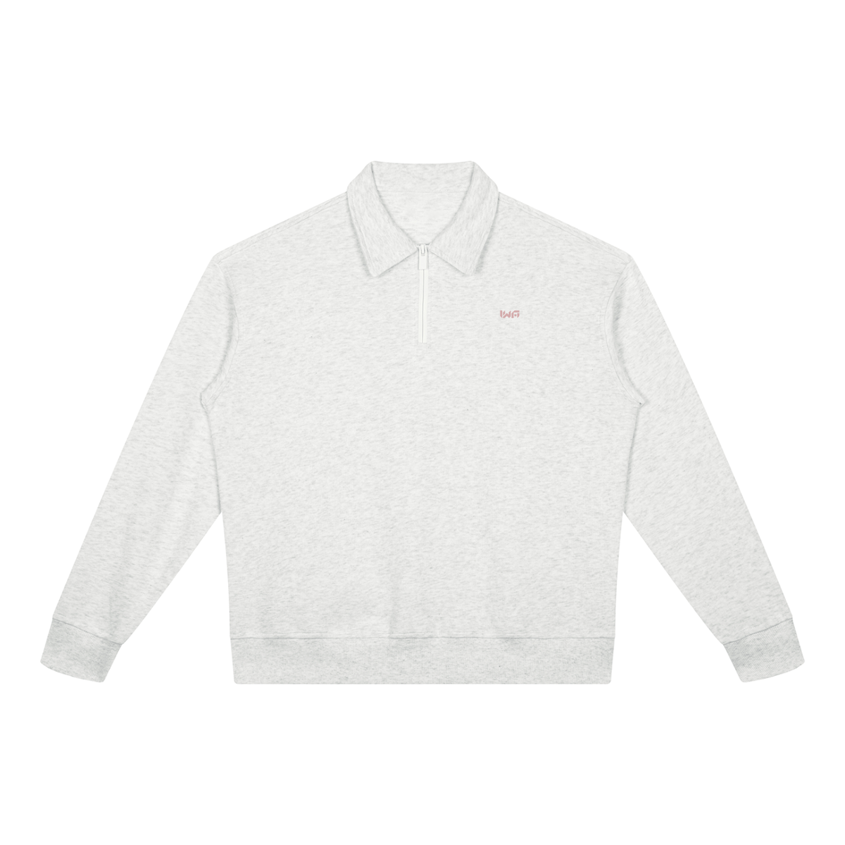 Unisex Boxy Quarter-Zip Sweatshirt