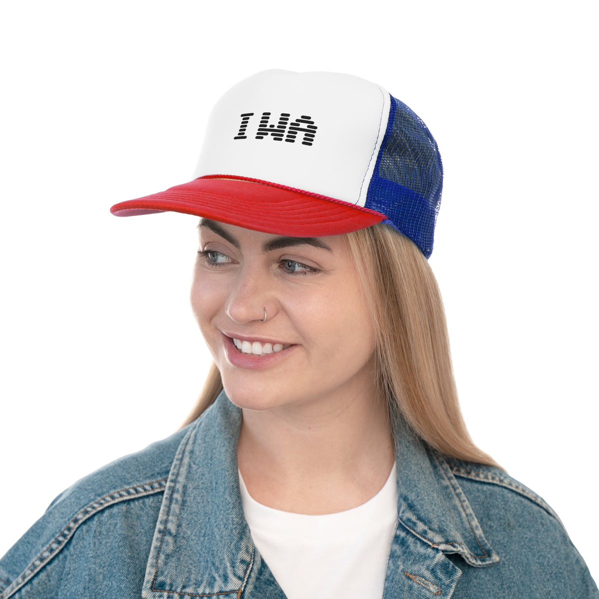 Vintage IHA Logo Trucker Cap - Retro Style, Perfect for Outdoor Adventures & Casual Wear