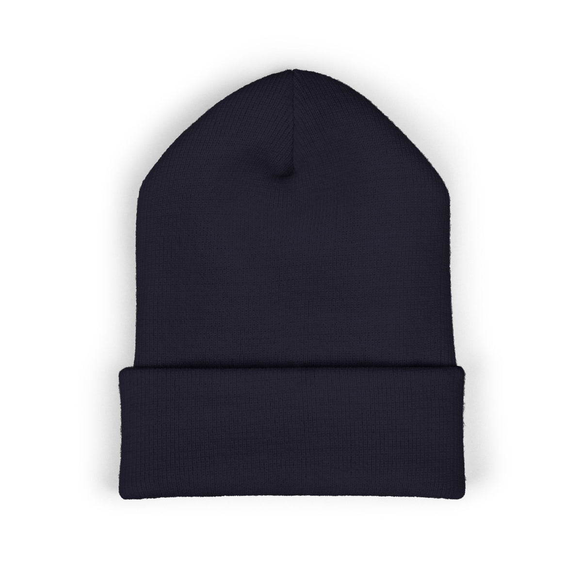 IWA Embroidered Cuffed Beanie — Classic Knit Winter Hat