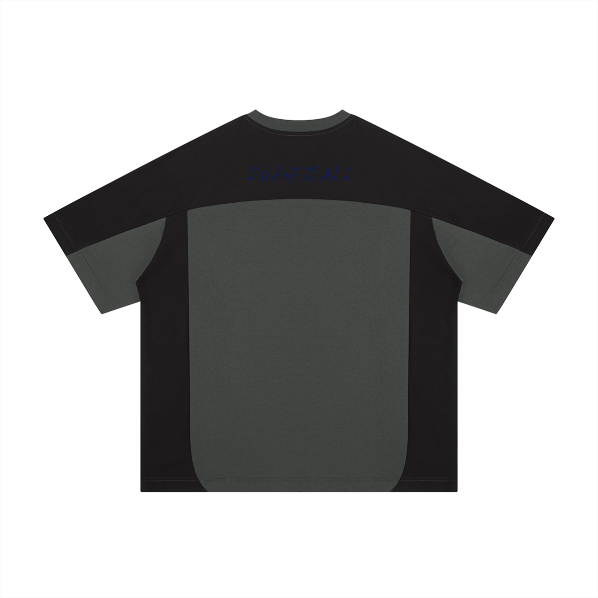 Unisex Color Block Loose T-Shirt