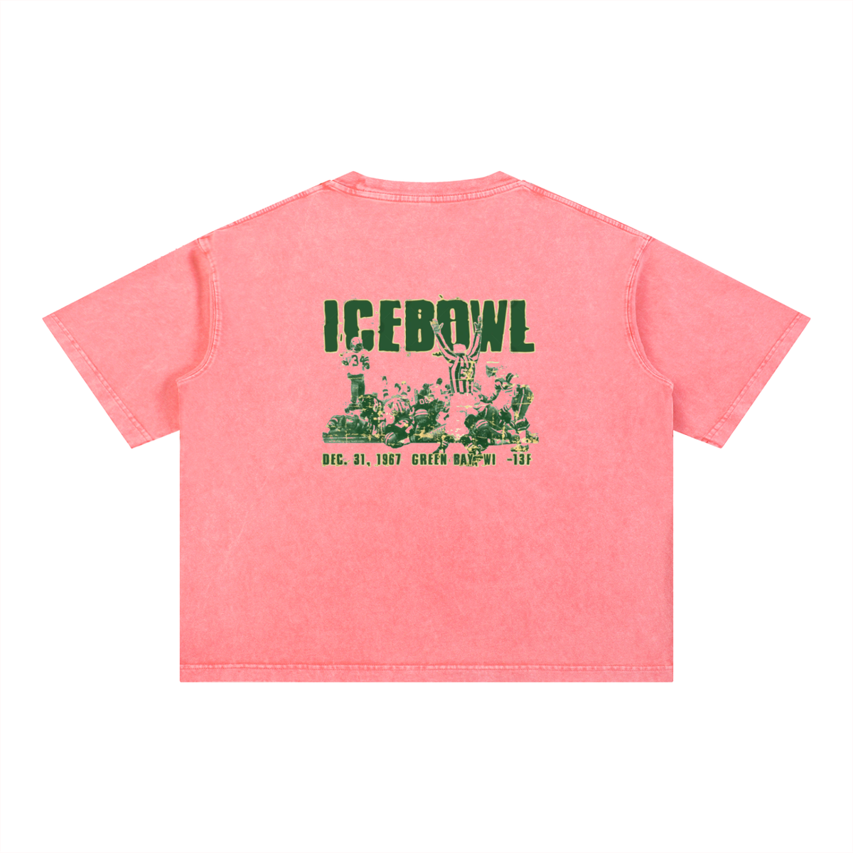 Mineral Wash Boxy Cotton T-Shirt