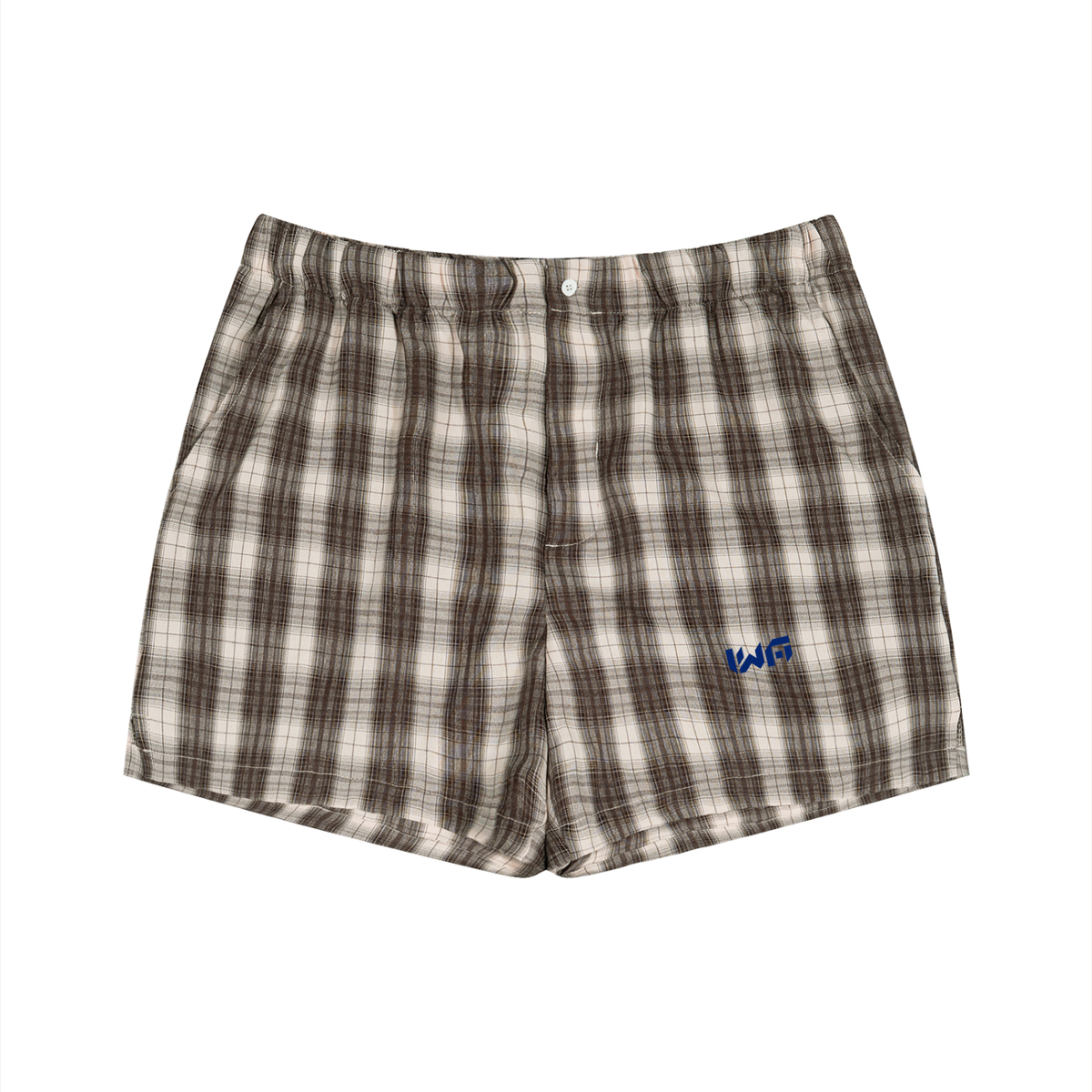 Unisex Plaid Shorts