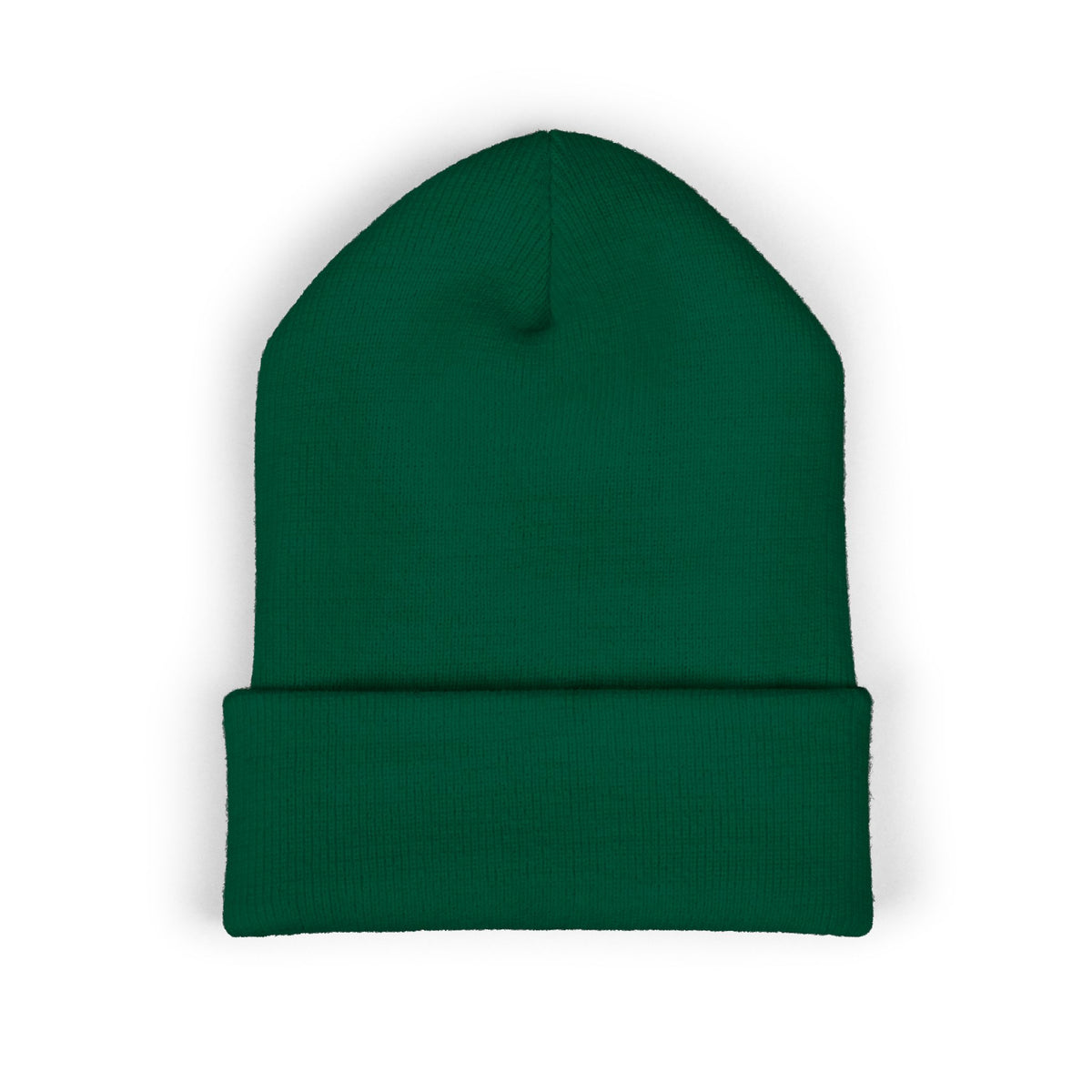 IWA Embroidered Cuffed Beanie — Classic Knit Winter Hat