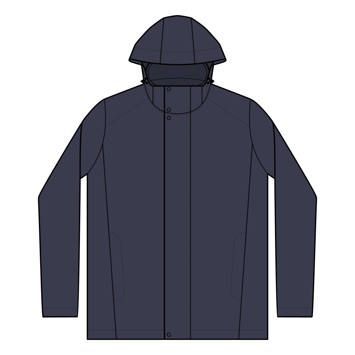 Black 3-in-1 All-Weather Jacket
