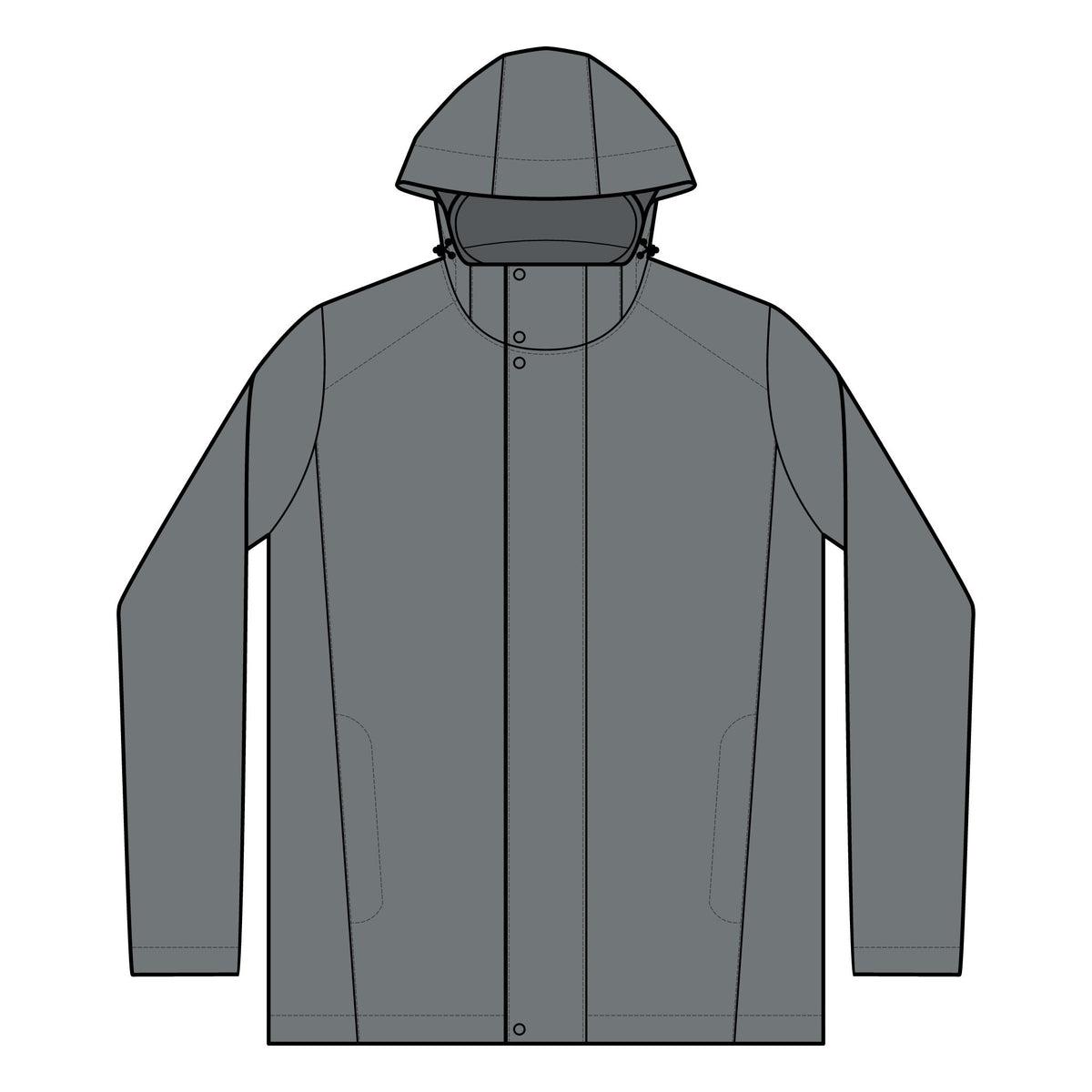 Black 3-in-1 All-Weather Jacket