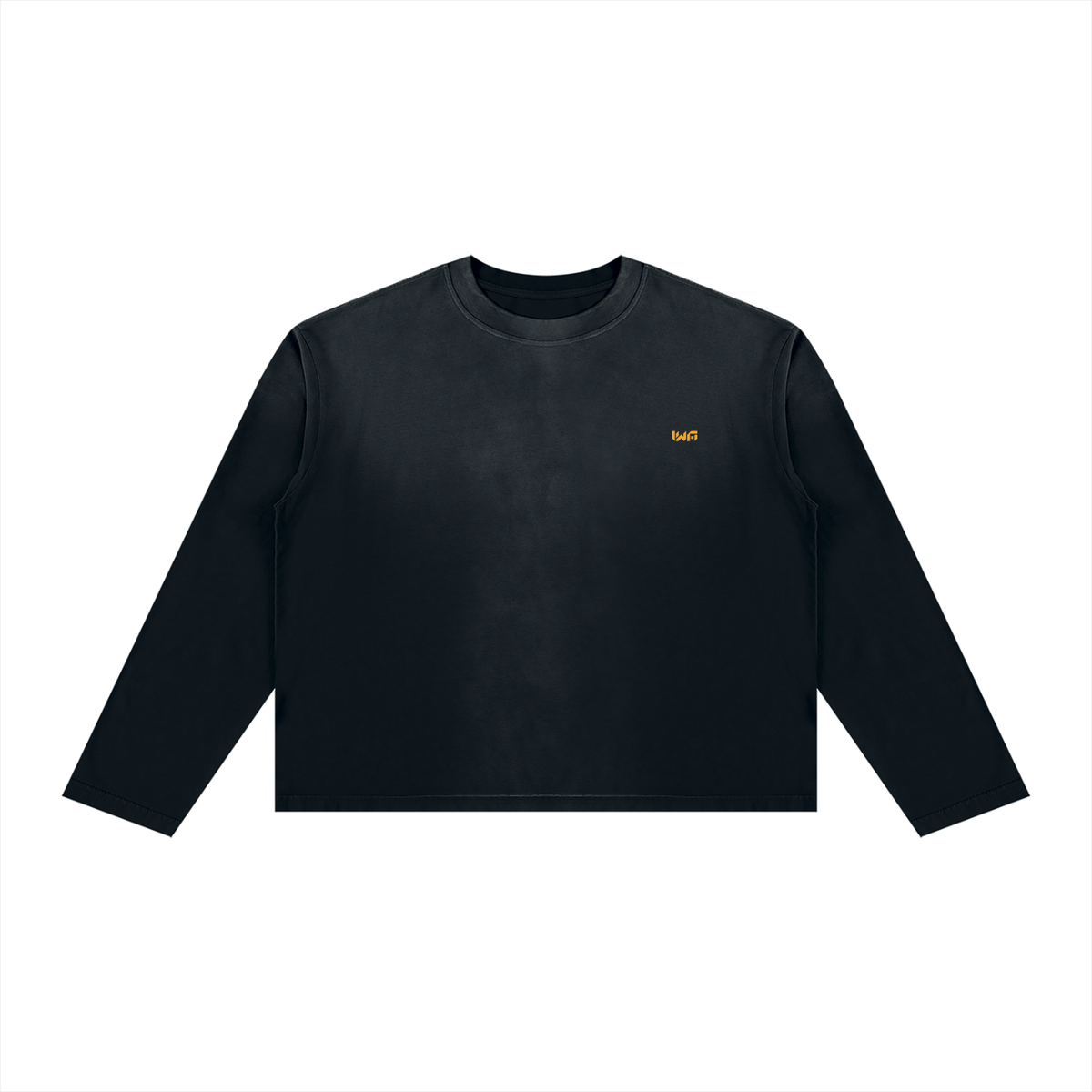 Unisex Sunfade Boxy Long Sleeve T-Shirt