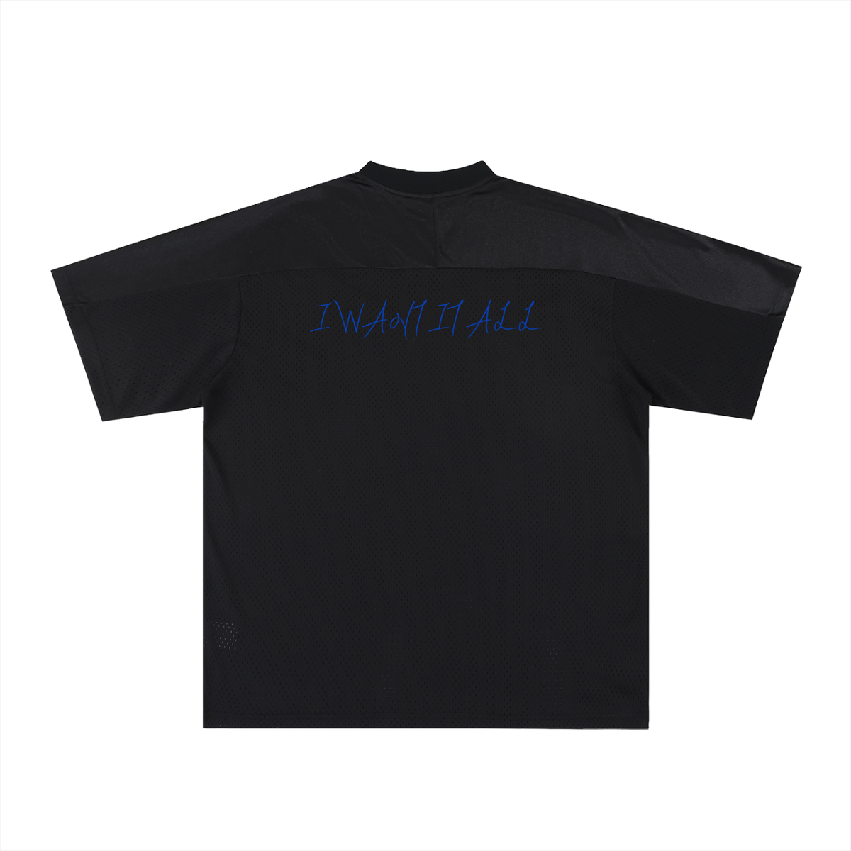 Oversized Mesh V-Neck Soccer Jersey