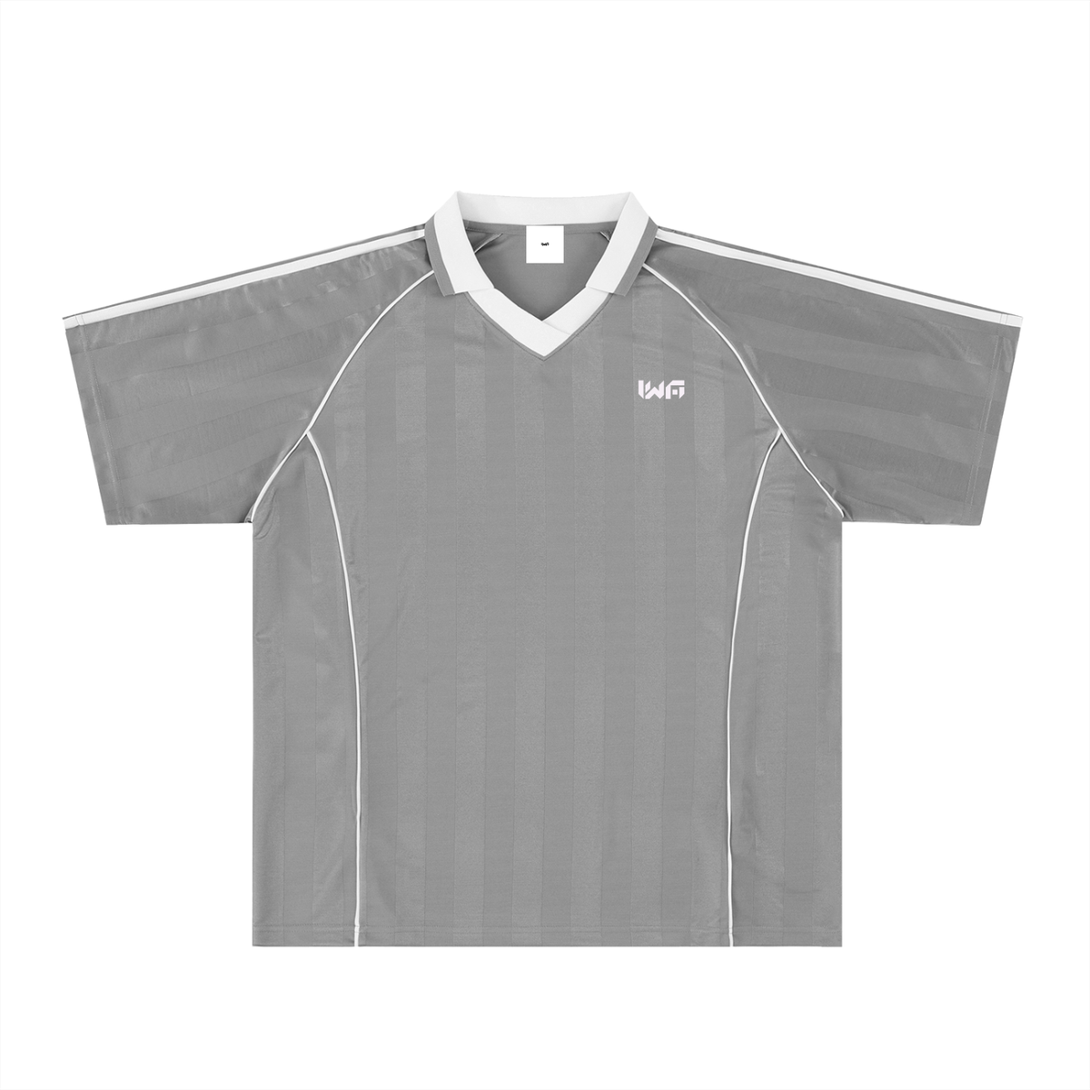 Shadow Stripe Collared Soccer Jersey