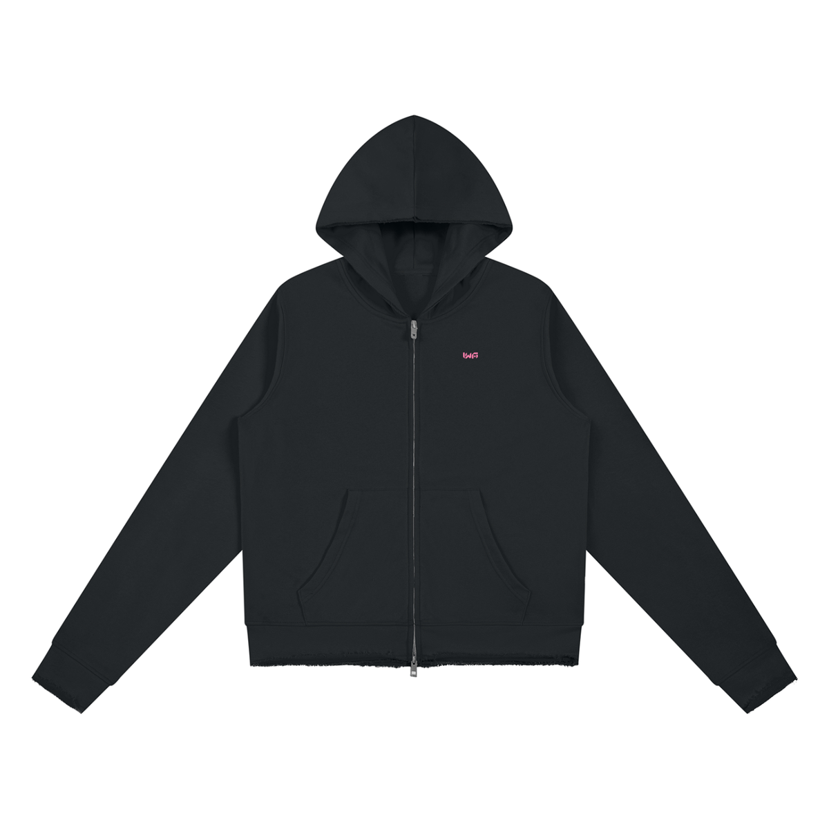 Women’s Raw Edge Full Zip Hoodie