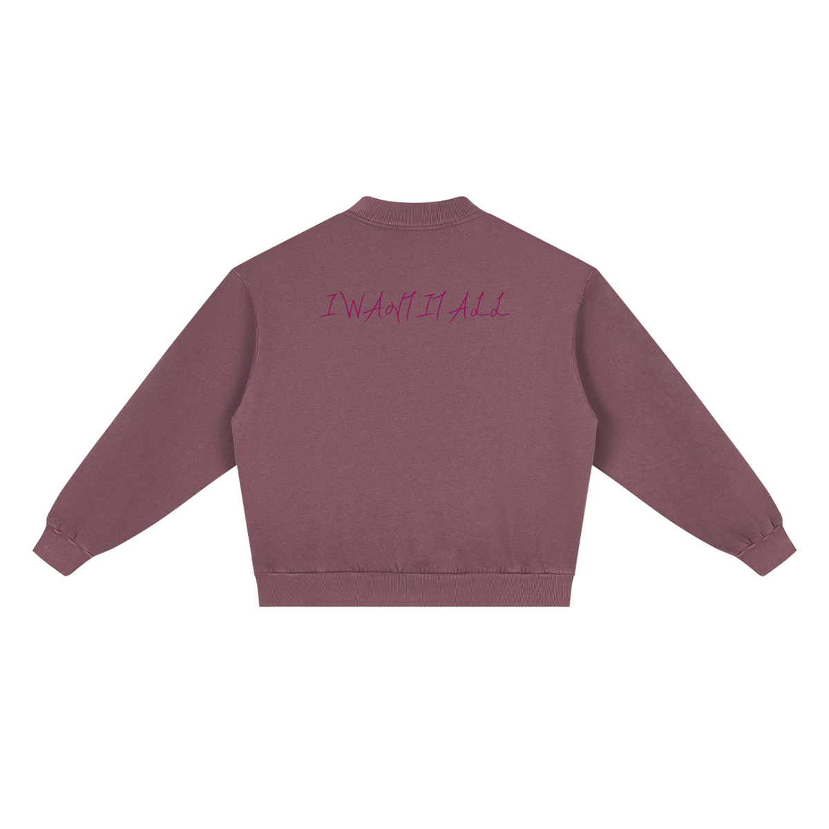 Unisex Vintage Wash Fleece Quarter Zip Sweatshirt