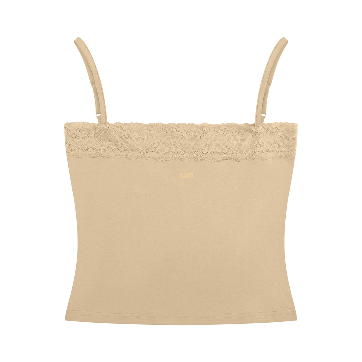Women's Lace Trim Cami Tank Top