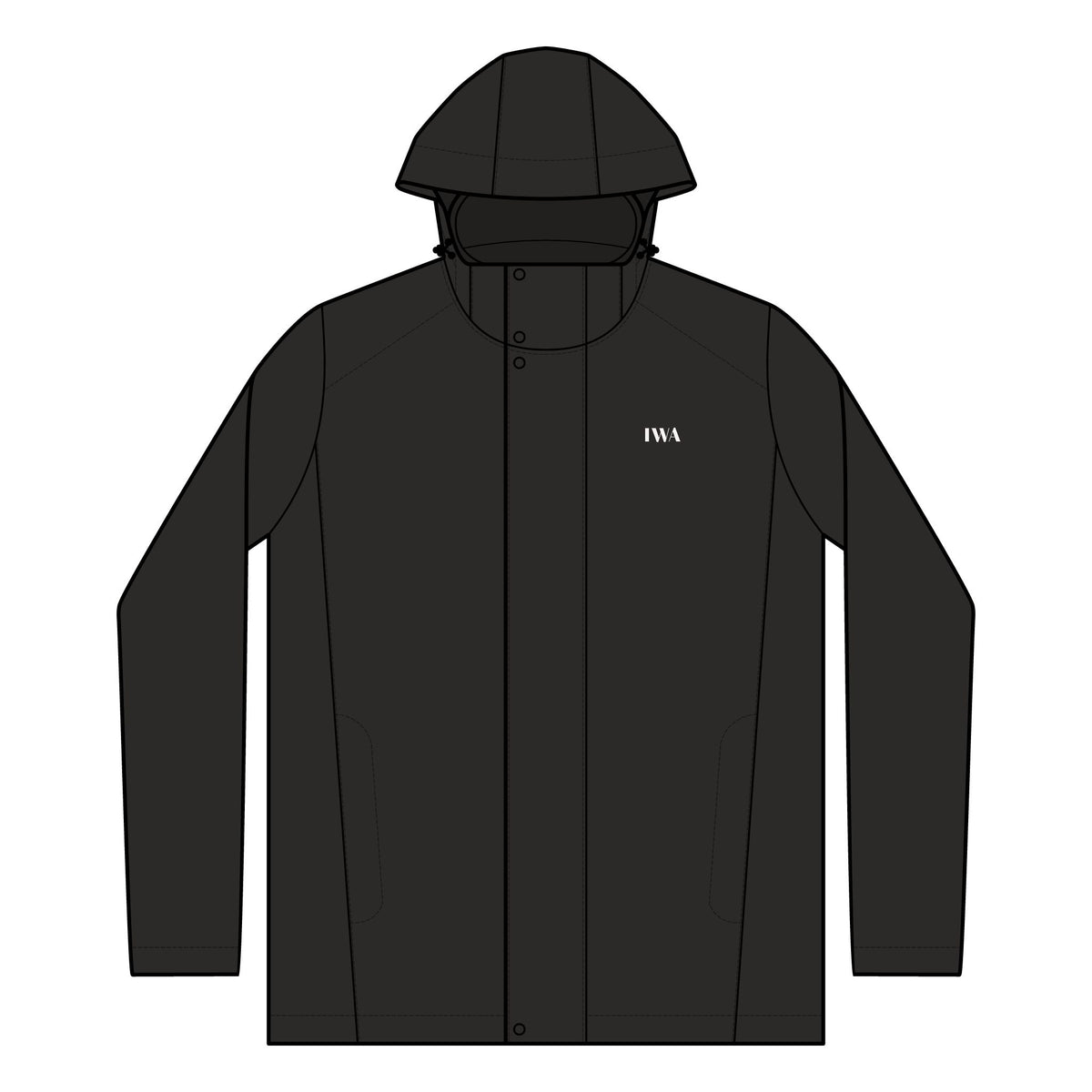 Black 3-in-1 All-Weather Jacket