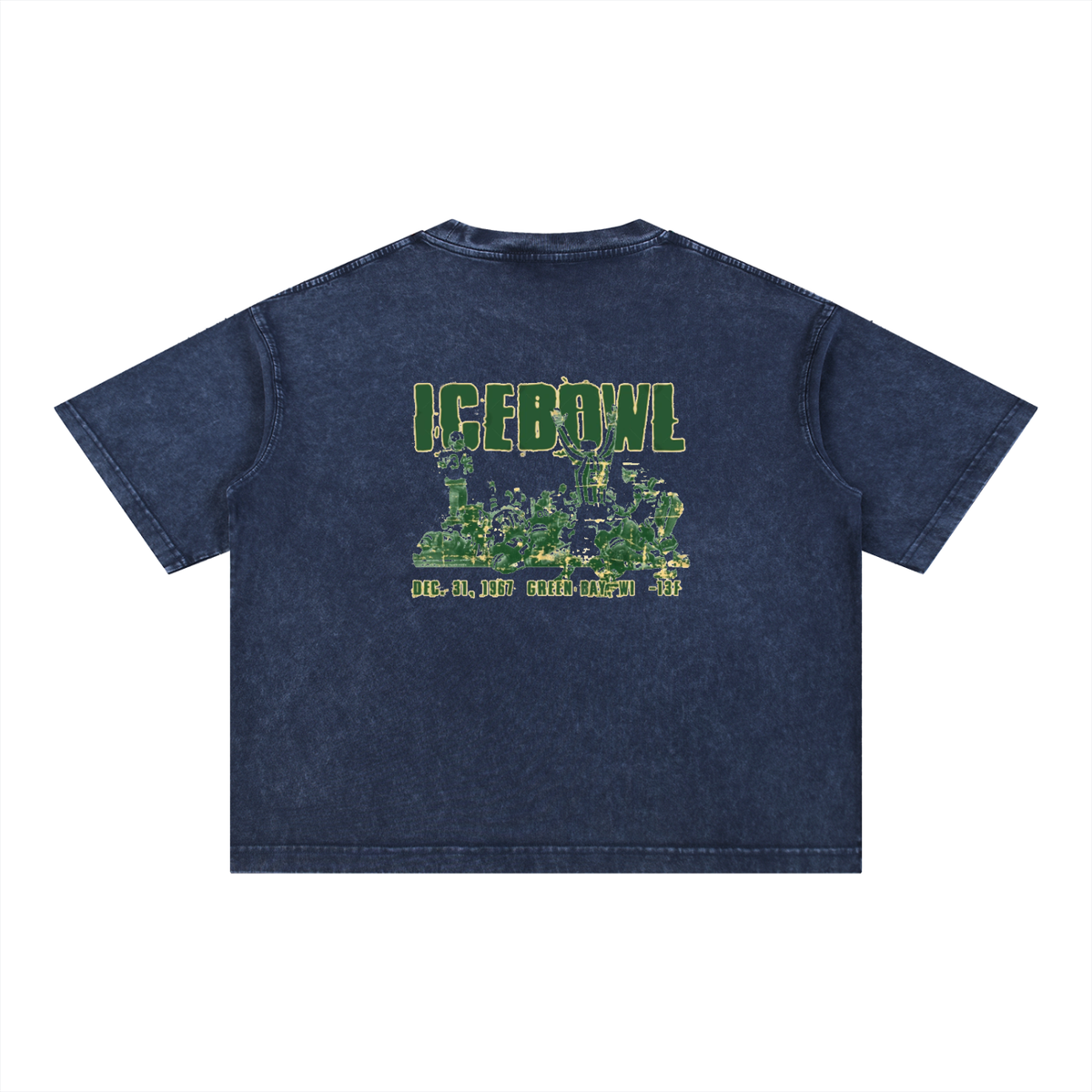 Mineral Wash Boxy Cotton T-Shirt
