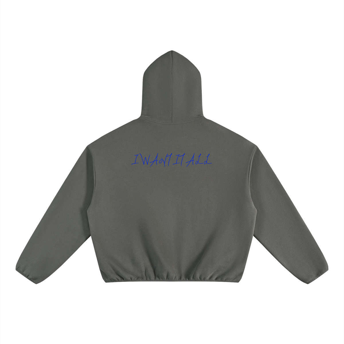 Unisex Boxy Piping Fleece Hoodie
