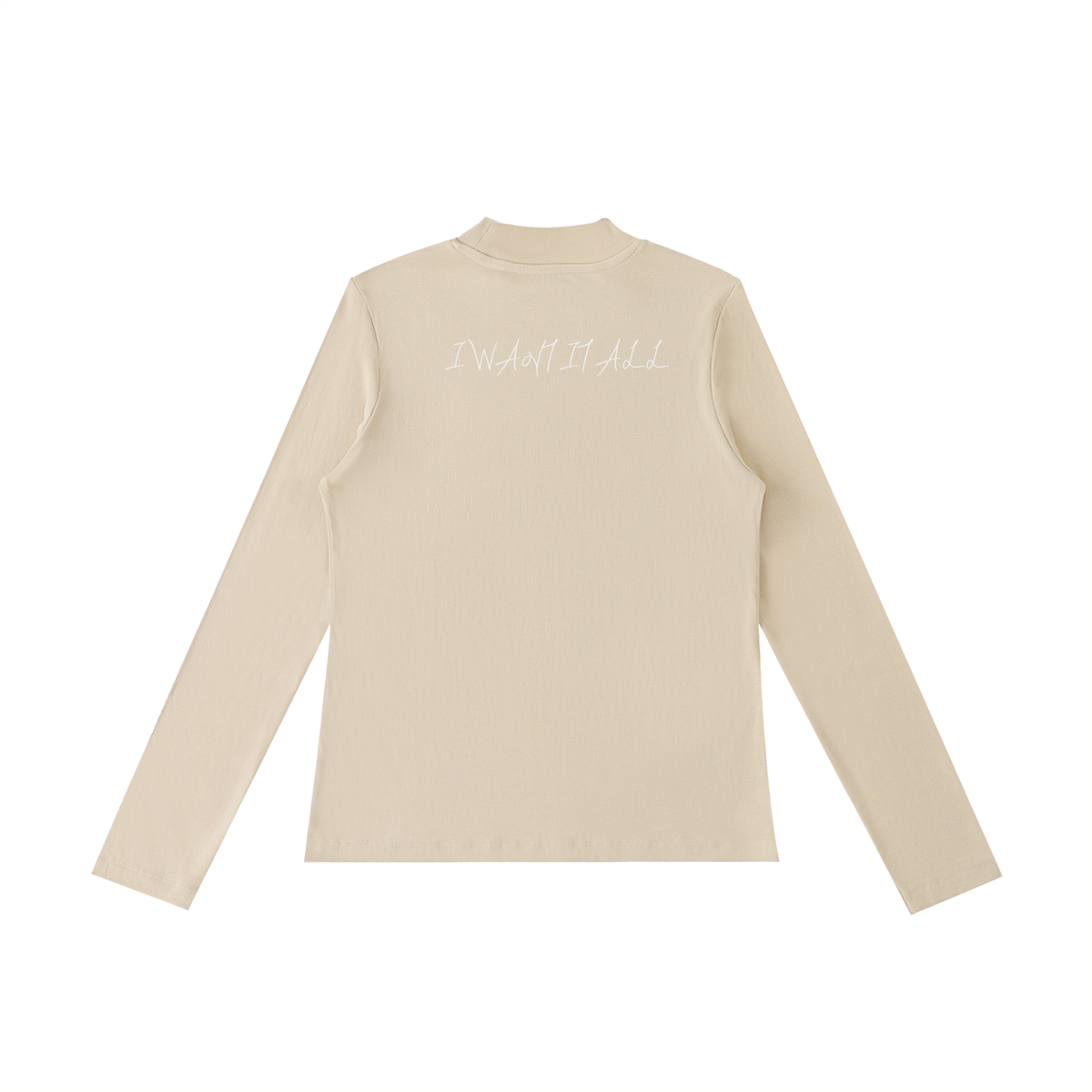 Essential Mock Neck Long Sleeve T-Shirt