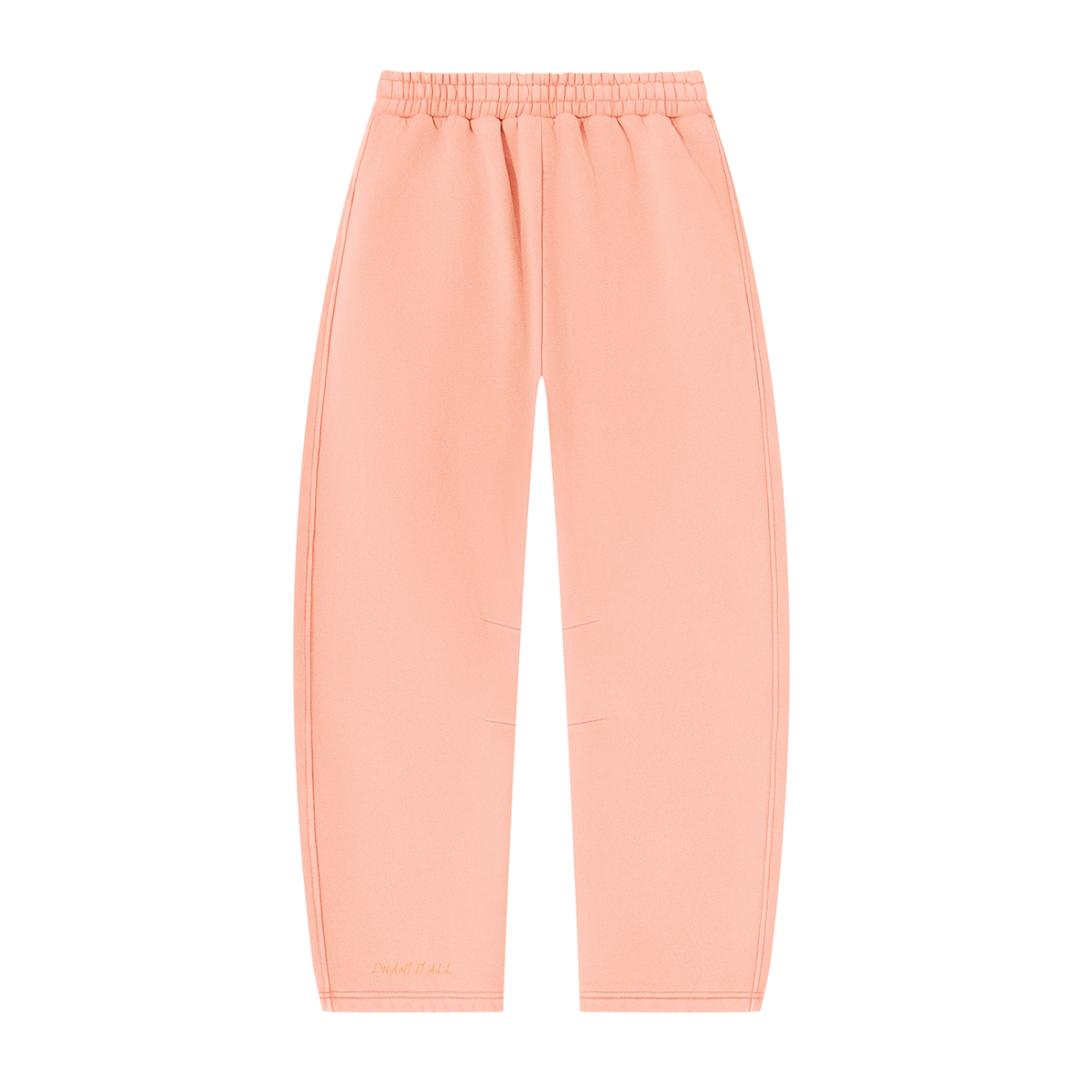 Unisex Vintage Wash Barrel Leg Fleece Sweatpants